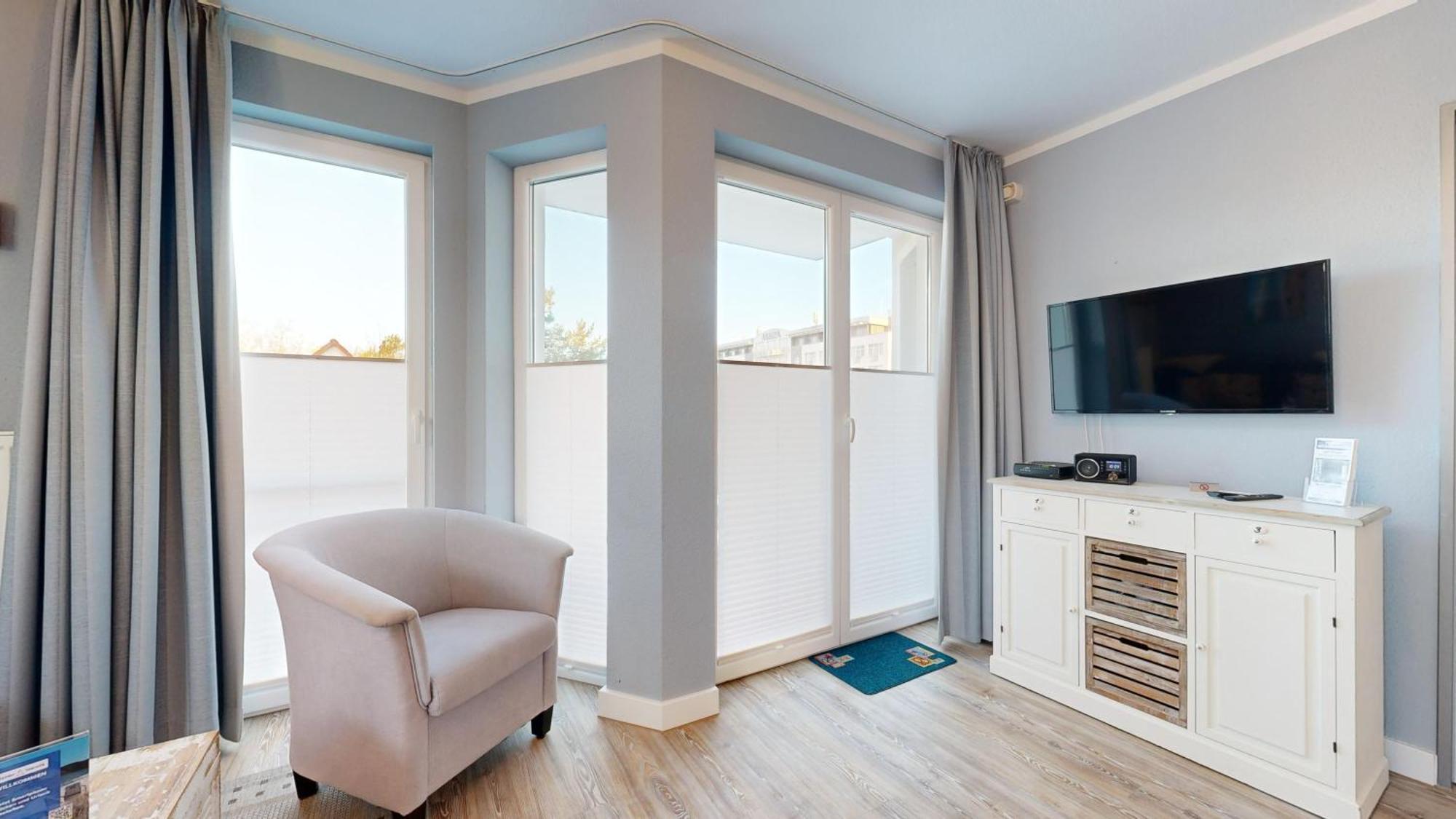 Apartment Strandnahe Mit Balkon, Residenz Bel Vital 19, *