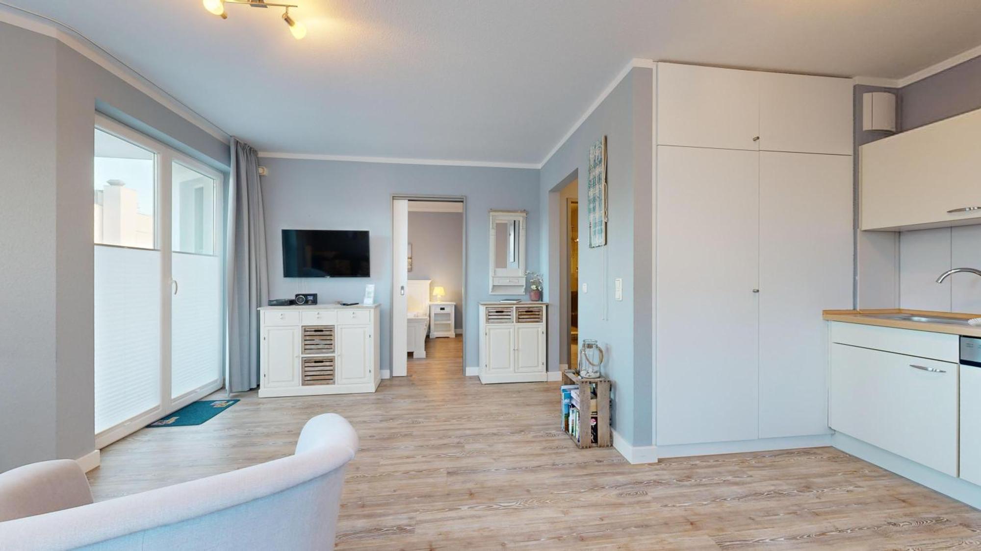 Strandnahe Mit Balkon, Residenz Bel Vital 19, Apartment